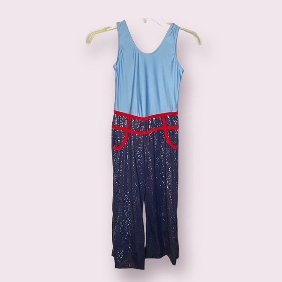 Boy’s unisex dance pants unitard one piece outfit celestial magician jazz tap